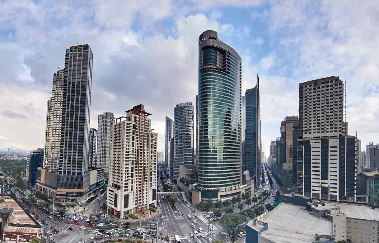 Skyscrapers in the Philippines with growing opportunity for foreign investment